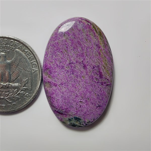 Stichtite gemstone cabochon - natural crystal healing stone for jewelry making by SemiPreciousCabs