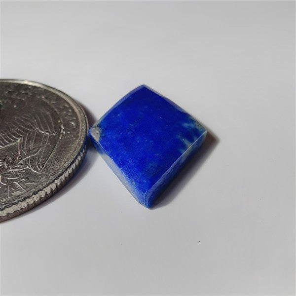 Rose Cut Lapis Lazuli gemstone cabochon - natural crystal healing stone for jewelry making by SemiPreciousCabs