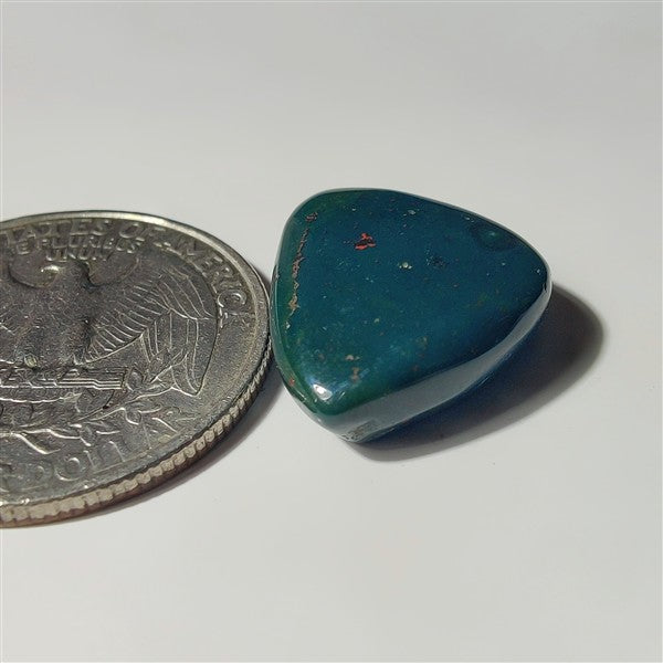 Blood Stone gemstone cabochon - natural crystal healing stone for jewelry making by SemiPreciousCabs