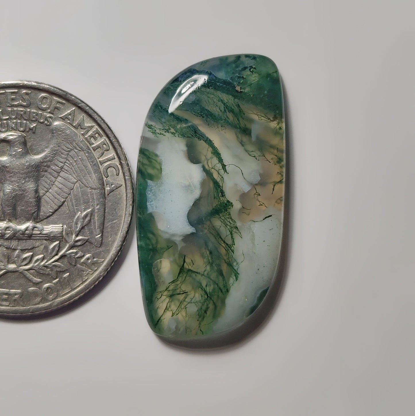 Green Moss Agate