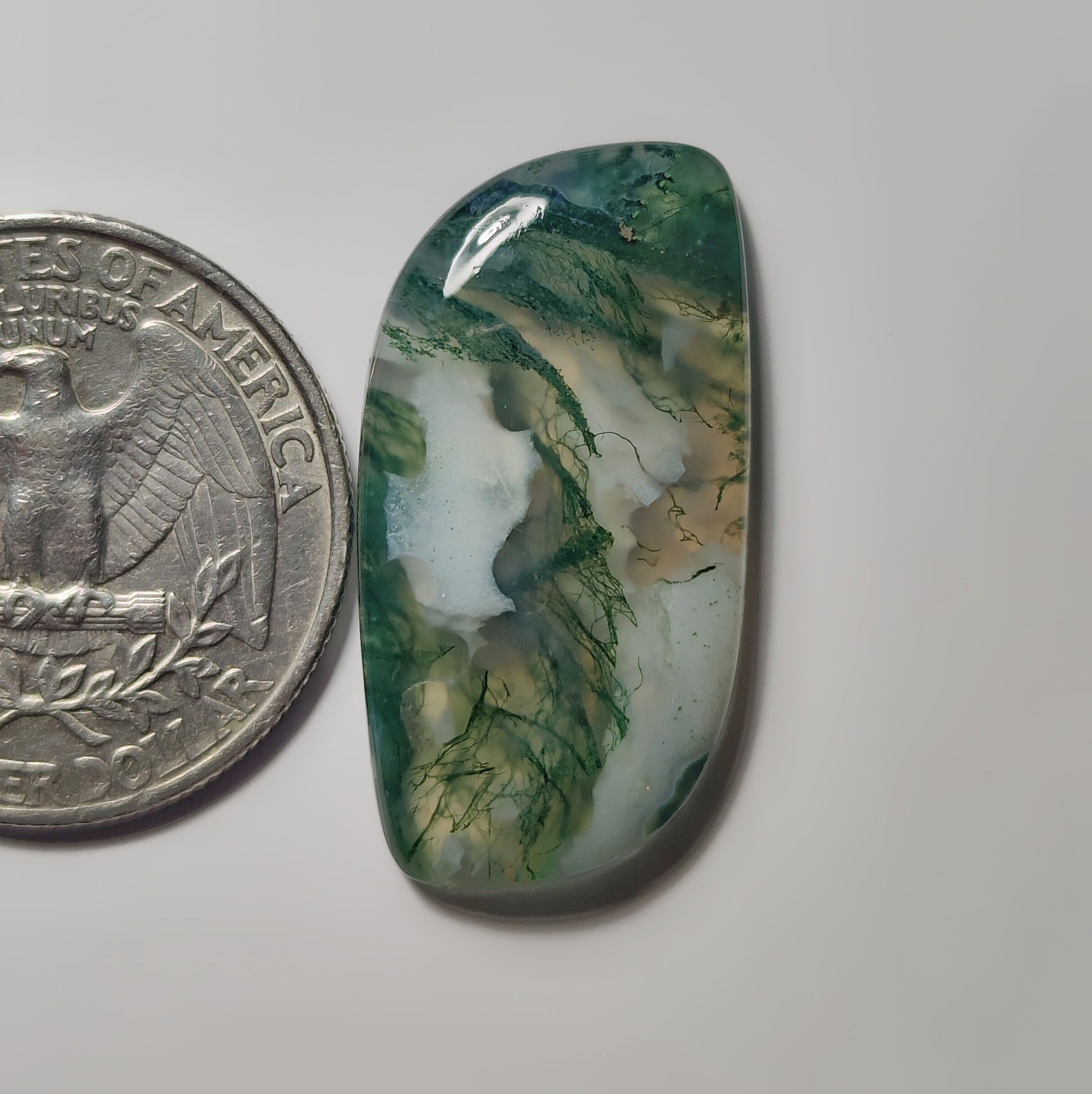 Green Moss Agate