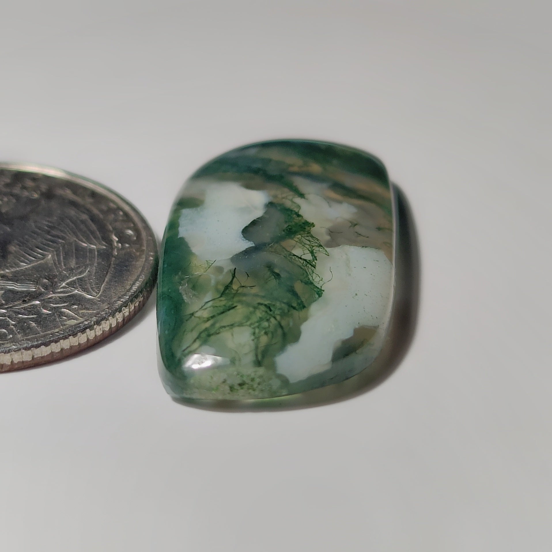 Green Moss Agate
