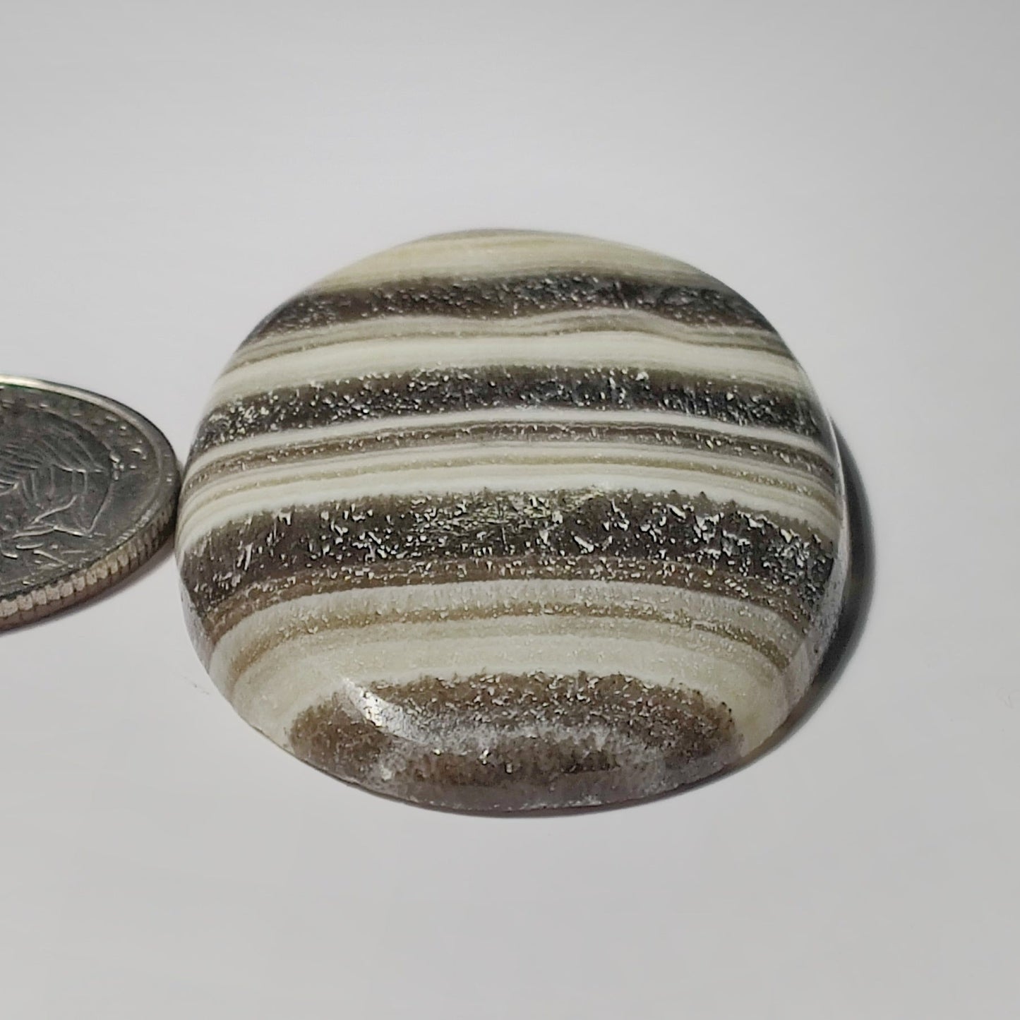 Zebra calcite