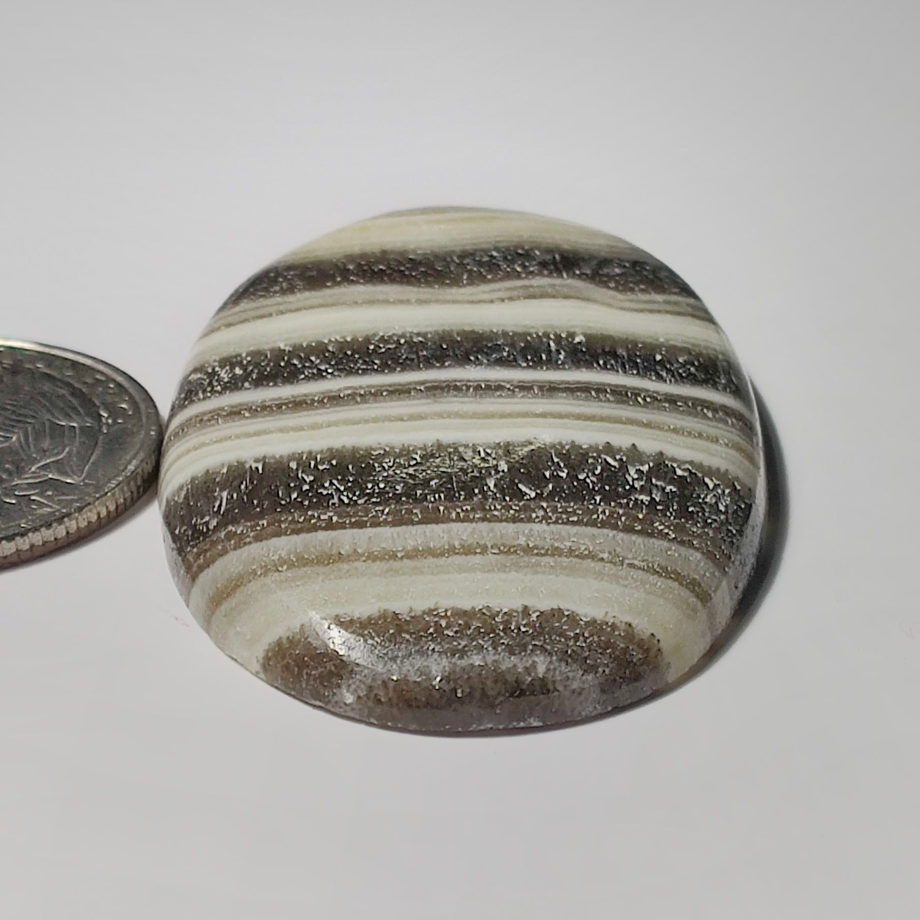 Zebra calcite