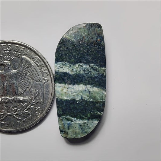 Zebra Jasper gemstone cabochon - natural crystal healing stone for jewelry making by SemiPreciousCabs