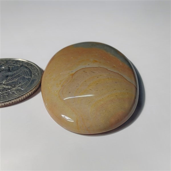 Polychrome Jasper gemstone cabochon - natural crystal healing stone for jewelry making by SemiPreciousCabs