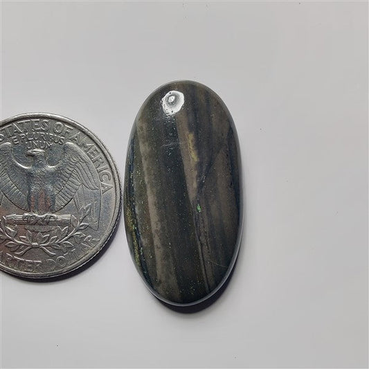 Zebra Jasper gemstone cabochon - natural crystal healing stone for jewelry making by SemiPreciousCabs