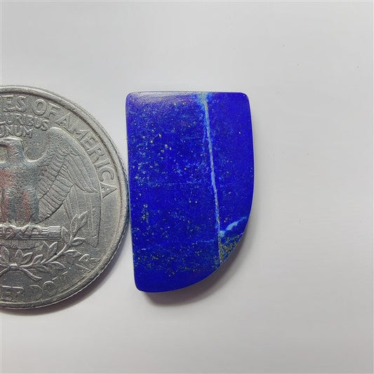 Lapis Lazuli gemstone cabochon - natural crystal healing stone for jewelry making by SemiPreciousCabs