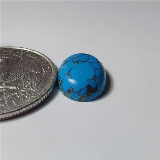 Copper Turquoise gemstone cabochon - natural crystal healing stone for jewelry making by SemiPreciousCabs