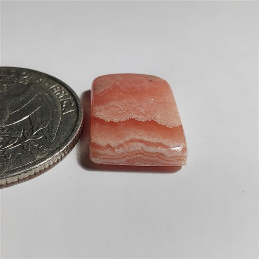 Rhodochrosite gemstone cabochon - natural crystal healing stone for jewelry making by SemiPreciousCabs
