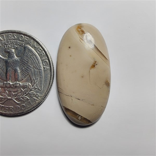 Brecciated Mookaite gemstone cabochon - natural crystal healing stone for jewelry making by SemiPreciousCabs