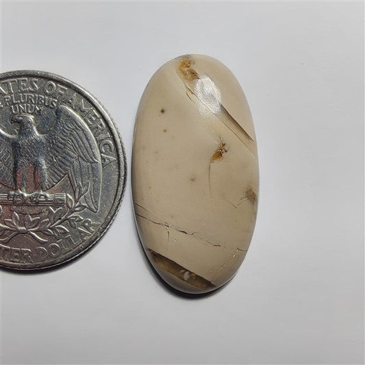 Brecciated Mookaite gemstone cabochon - natural crystal healing stone for jewelry making by SemiPreciousCabs