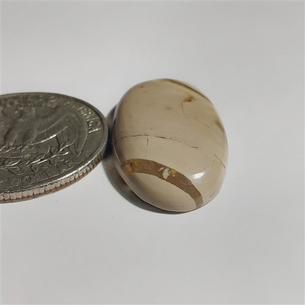 Brecciated Mookaite gemstone cabochon - natural crystal healing stone for jewelry making by SemiPreciousCabs