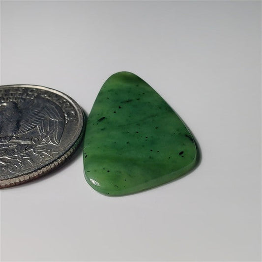Serpentine gemstone cabochon - natural crystal healing stone for jewelry making by SemiPreciousCabs