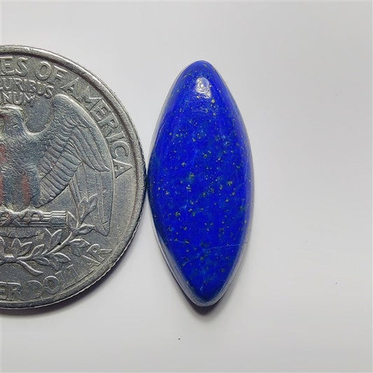 Lapis Lazuli gemstone cabochon - natural crystal healing stone for jewelry making by SemiPreciousCabs
