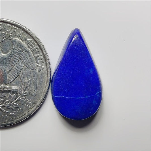 Lapis Lazuli gemstone cabochon - natural crystal healing stone for jewelry making by SemiPreciousCabs