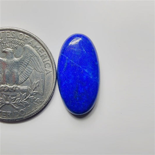 Lapis Lazuli gemstone cabochon - natural crystal healing stone for jewelry making by SemiPreciousCabs