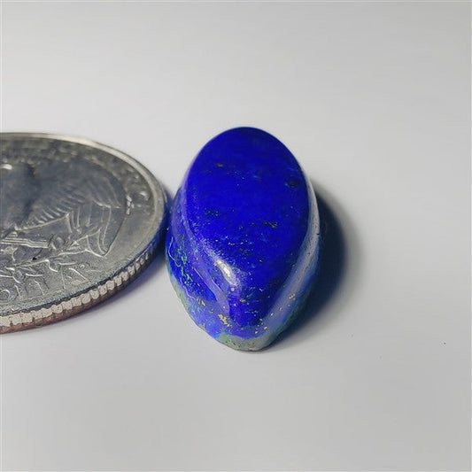 Lapis Lazuli gemstone cabochon - natural crystal healing stone for jewelry making by SemiPreciousCabs