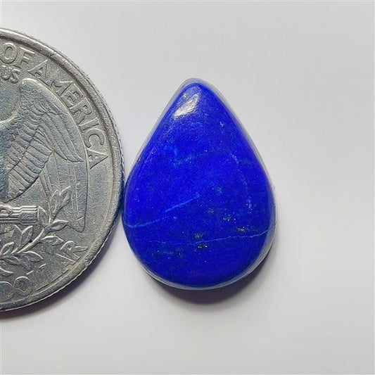 Lapis Lazuli gemstone cabochon - natural crystal healing stone for jewelry making by SemiPreciousCabs