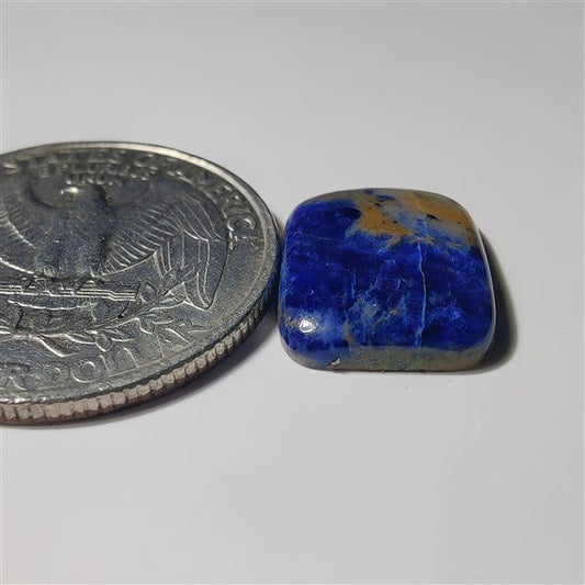 Sodalite gemstone cabochon - natural crystal healing stone for jewelry making by SemiPreciousCabs